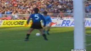 Napoli 31 Atalanta  Campionato 198990 [upl. by Ellehc]