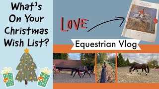 What’s On Your Horsey Christmas Wish List Equestrian Vlog [upl. by Lew]