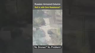 Where Were the Drones Russian Armor Advances Unhindered [upl. by Hackathorn]