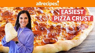 How to Make The Fastest amp Easiest Pizza Crust  Quick amp Easy KidFriendly Food  Allrecipes [upl. by Ynos]