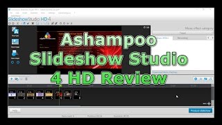 Ashampoo Slideshow Studio 4 HD Review [upl. by Ahsinauj157]