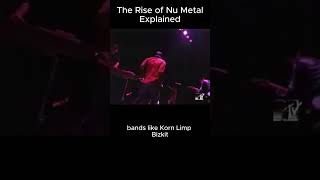 The Rise of Nu Metal Explained moshing rap numetal [upl. by Euk]