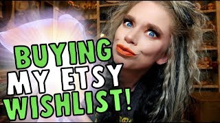 Buying my ETSY Wishlist [upl. by Gingras898]