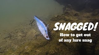 SNAGGED Lures  How To Get Them Back [upl. by Hendel]