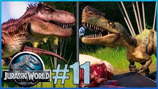 Tarbosaurus and Monolophosaurus  Building Jurassic World Ep11  Jurassic World Evolution 2 [upl. by Ainolopa]