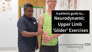 Neurodynamic Upper Limb Glider Exercises [upl. by Hanauq234]