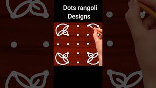 Easy Rangoli Designs  Very simple kolam rangoli  Diwali Rangoli designs [upl. by Mickie]