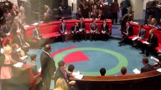 Inside LME  Open outcry ring trading inside London Metal Exchange [upl. by Nwahsak841]