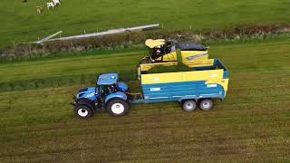 New Holland FR920 with Ultrafeed 3 Header on First Outing [upl. by Chester]