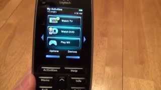 Logitech Harmony 900 Universal Remote Control Review [upl. by Nawyt]