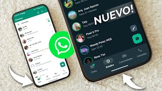 Actualiza YA Nuevo Whatsapp estilo iPhone OFICIAL para cualquier Android FÁCIL [upl. by Asirak]