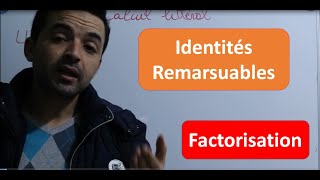 Factoriser en utilisant les identités remarquables  exerciceالتعميل باستعمال المتطابقات الهامة [upl. by Neetsirhc572]