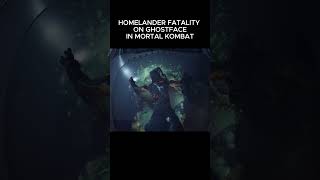 MK1 Homelander quotWinging Itquot Fatality on Ghostface mk1 shorts [upl. by Burgess]