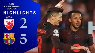 Barcelona vs Red Star champion sleague All Goals ampHighlights  Champions League  Extended Highlight [upl. by Perlman]