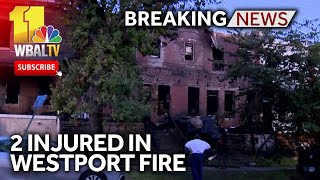 2 injured in Westport fire [upl. by Cilegna995]