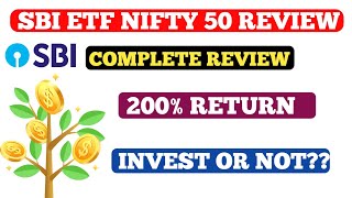 sbi etf nifty 50 review sbi etf nifty 50 kya hota hai [upl. by Mcnutt464]