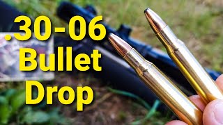 3006 Bullet Drop  Demonstrated and Explained [upl. by Yesdnyl978]