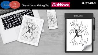 RoWrite  Smart Writing Pad Unboxing Getting Started Key Features [upl. by Anaitsirc]