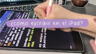 tips para escribir mejor en el ipad  apuntes digitales ✍🏼 [upl. by Cheney751]