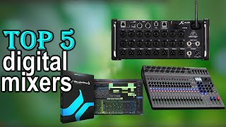 ✅Top 5 Best Audio Mixers in 2024  Best Audio Mixer Sound Board  Best Digital Mixer  Reviews [upl. by Deron]