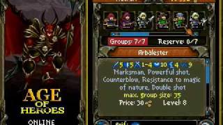 Age of Heroes Online Gameplay [upl. by Jeggar]