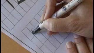 Writing Cursive Italic Calligraphy  Writing Numbers amp Punctuation in Calligraphy [upl. by Hutchins495]