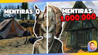 MENTI pros NPCs de Skyrim até me darem uma CASA [upl. by Gladstone]