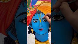 Krishna Tilak painting ❤️✨ krishna painting art [upl. by Yahsan]