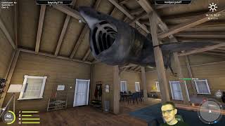 Russian Fishing 4 and Testing new LurkBait app while streaming replay [upl. by Llehsyar]