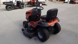 Husqvarna YTH24V54 54quot Yard Tractor Lawn Mower with 24 HP Briggs amp Stratton Engine [upl. by Rickey]