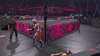 WWE 2K24 Isabella Gonzalez vs Sophia Heart [upl. by Kaylee]