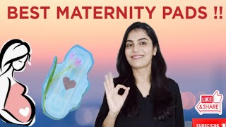 Maternity Pads । Best maternity pads after delivery । Maternity pads review । Best maternity pads [upl. by Dittman]