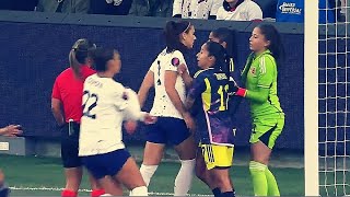 Alex Morgan vs Colombia March 4 2024  2024 Concacaf Women Gold Cup  Quarterfinals  AM13HD [upl. by Cirri]