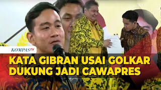 FULL Keterangan Gibran Usai Hadiri Rapimnas Golkar yang Usulkan Dirinya Jadi Cawapres Prabowo [upl. by Angeli114]