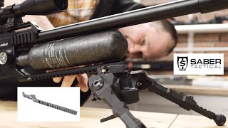 FX Impact Airgun  Sabre Tactical  Picatinny Rail Extender [upl. by Adlecirg]