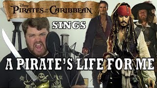 Pirates of the Caribbean Sings A Pirates Life for Me [upl. by Nil115]