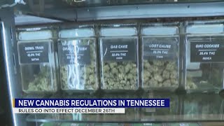 New cannabis regulations in Tennessee go into effect on December 26 [upl. by Nightingale]