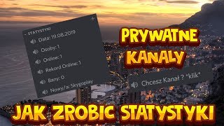 JAK ZROBIĆ STATYSTYKI  PRYWATNE KANAŁY StartIT v4 [upl. by Broeker]