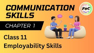 One Shot Video Communication Skills Class 11 Chapter 1  Employability Skills  By Akshita Yadav [upl. by Cal]