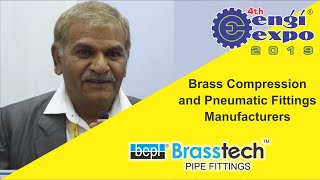 Brass Compression and Pneumatic Fittings  Manufacturers  Vadodara India [upl. by Aicatsana]