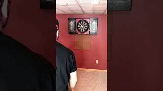 Fidget Spinner Bullseye Dartboard Trick Shot shorts trickshots bullseye darts fidgetspinner [upl. by Brocky]