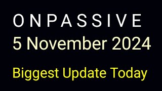 Onpassive new update today  1200 हमारे डोमेन की वैल्यू [upl. by Ahsiuq]