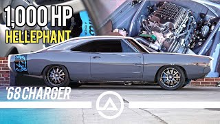 Loud amp Violent 1000HP Hellephant Powered Dodge Charger Throws Down [upl. by Gasper]