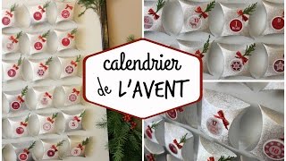 1 calendrier de lavent class et réutilisable DIY [upl. by Aiksa]