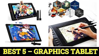 Top 5 Best Graphics Tablet Reviews 2024 [upl. by Einahpehs]