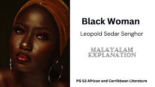 Black Woman Leopold Sedar Senghor PG S3 African and Carribbean Literature [upl. by Cad634]