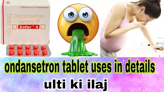 ondansetron tablets  ondansetron orally disintegrating tablet uses in hindi zofer md 4 tablet [upl. by Trude874]