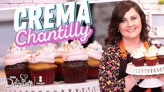 Cómo hacer CREMA CHANTILLY 🎂 ¡Que no se DERRITE  Hasta La Cocina con Lucía Mena [upl. by Brendan750]