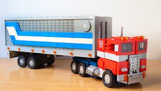 LEGO Optimus Prime Trailer MOC [upl. by Biondo]