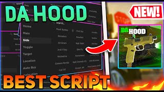 Da Hood Script GUI  Hack Auto Stomp Auto Farm Inf Cash And More PASTEBIN 2024 [upl. by Halda]